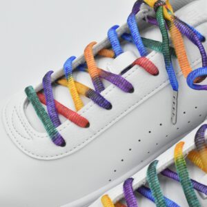 虹色の靴紐